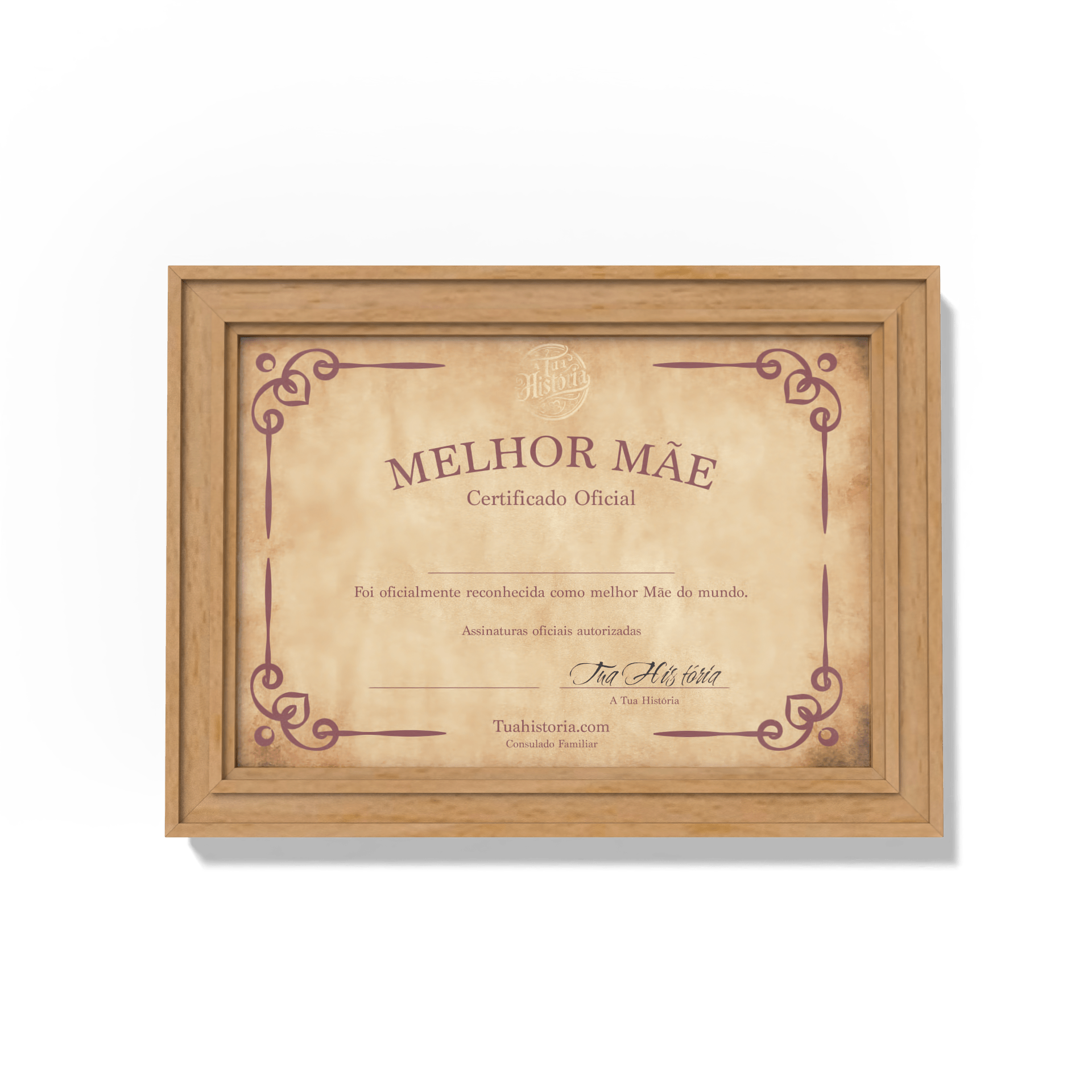 Certificado Oficial - Forever In Words